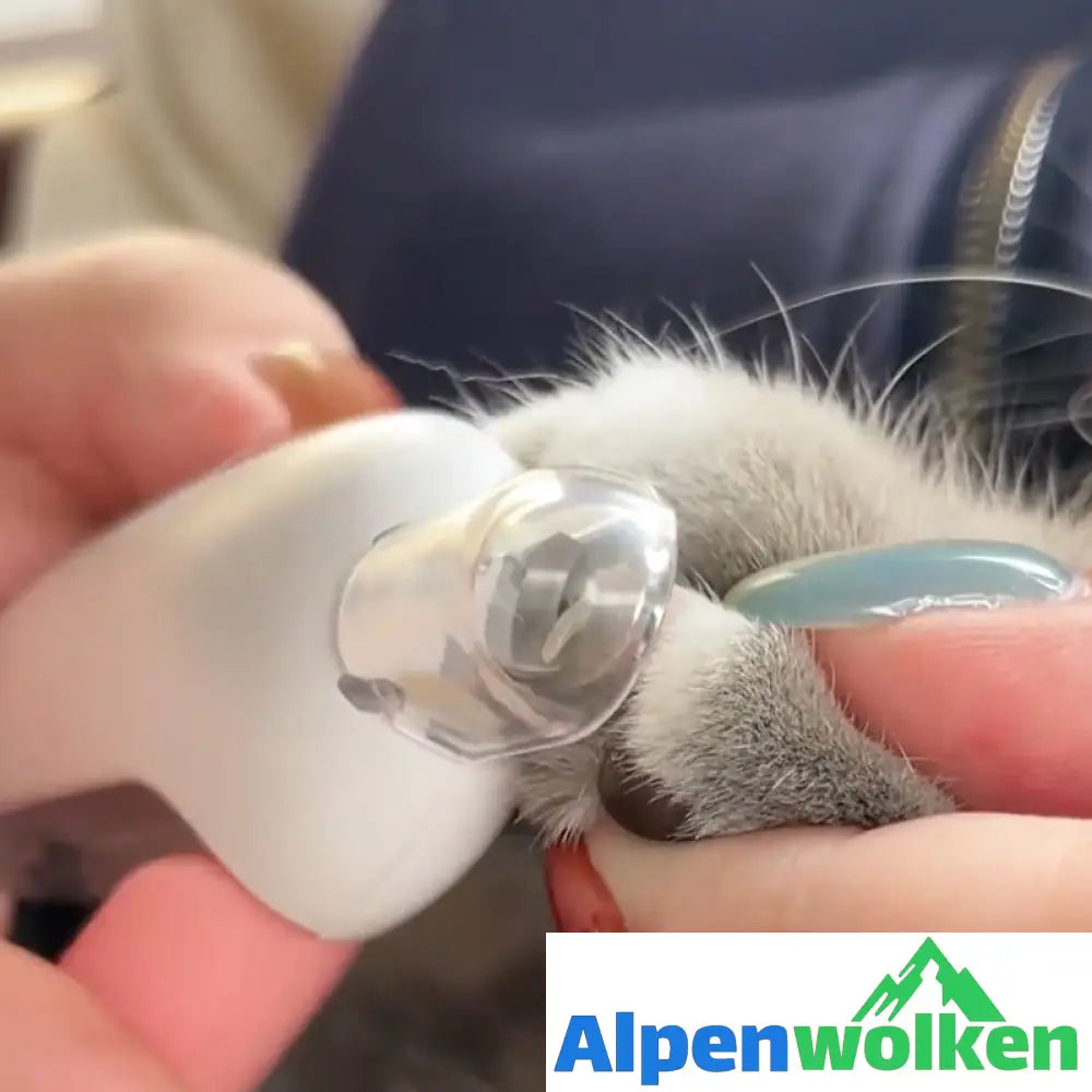 Alpenwolken - Katzennagelknipser mit verstellbarer Blende