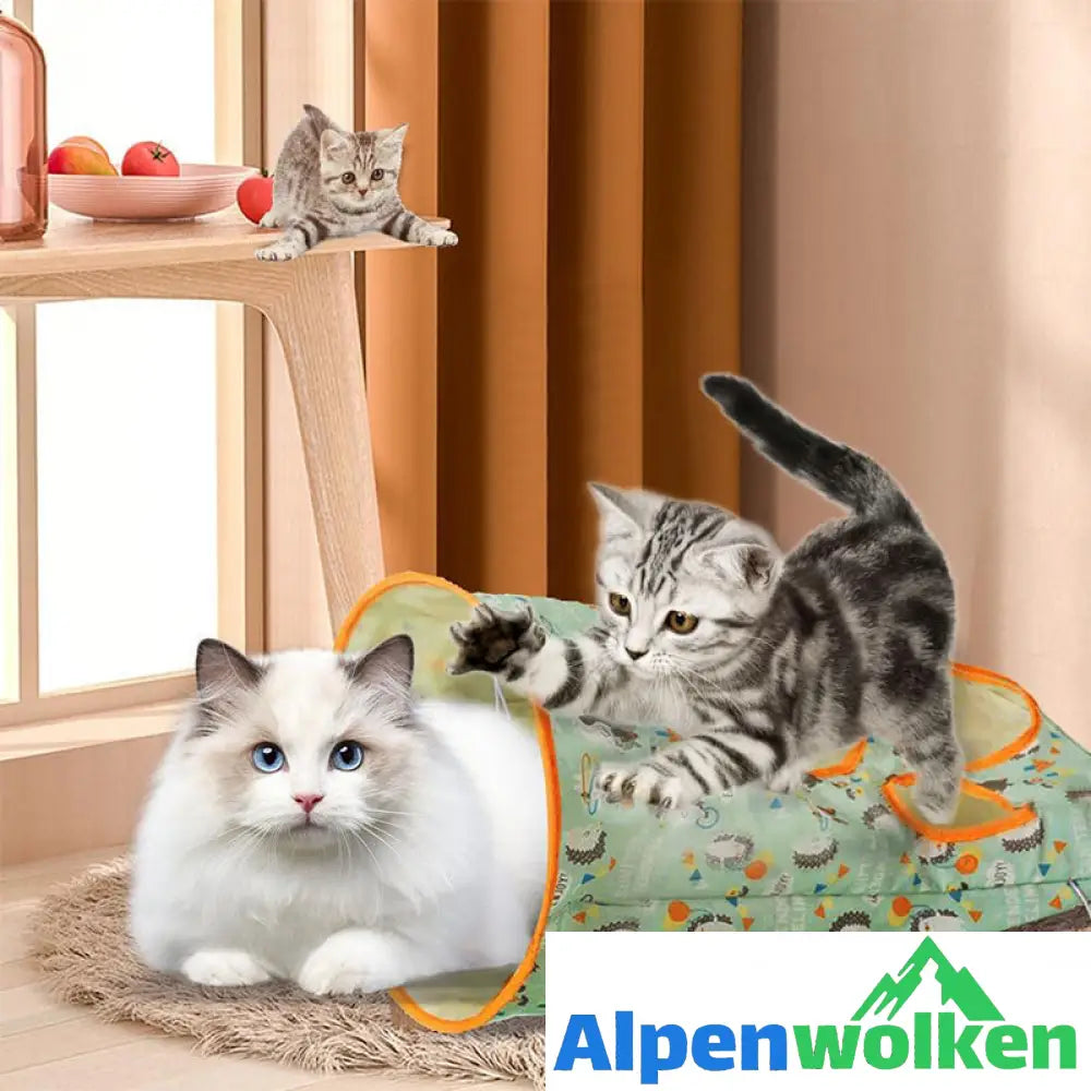 Alpenwolken - 😸Katzentunnel Tasche