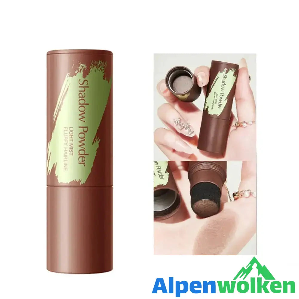 Alpenwolken - 🎁Kauf 1 bekomme 1 gratis🎁Wasser- und schweißfester Hairline-Pulver braun*2