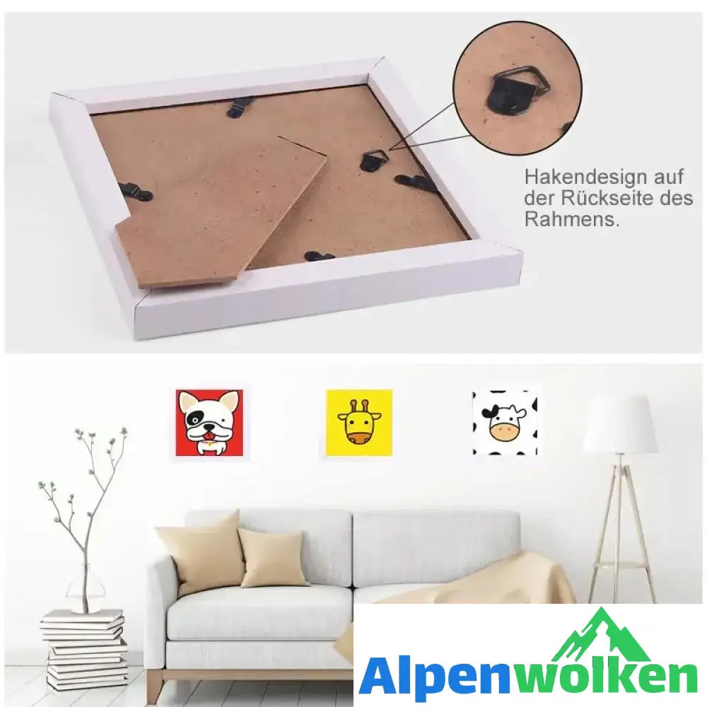 Alpenwolken - Kinder Diamantmalerei | abschiedsgeschenk Kindertagesstätte