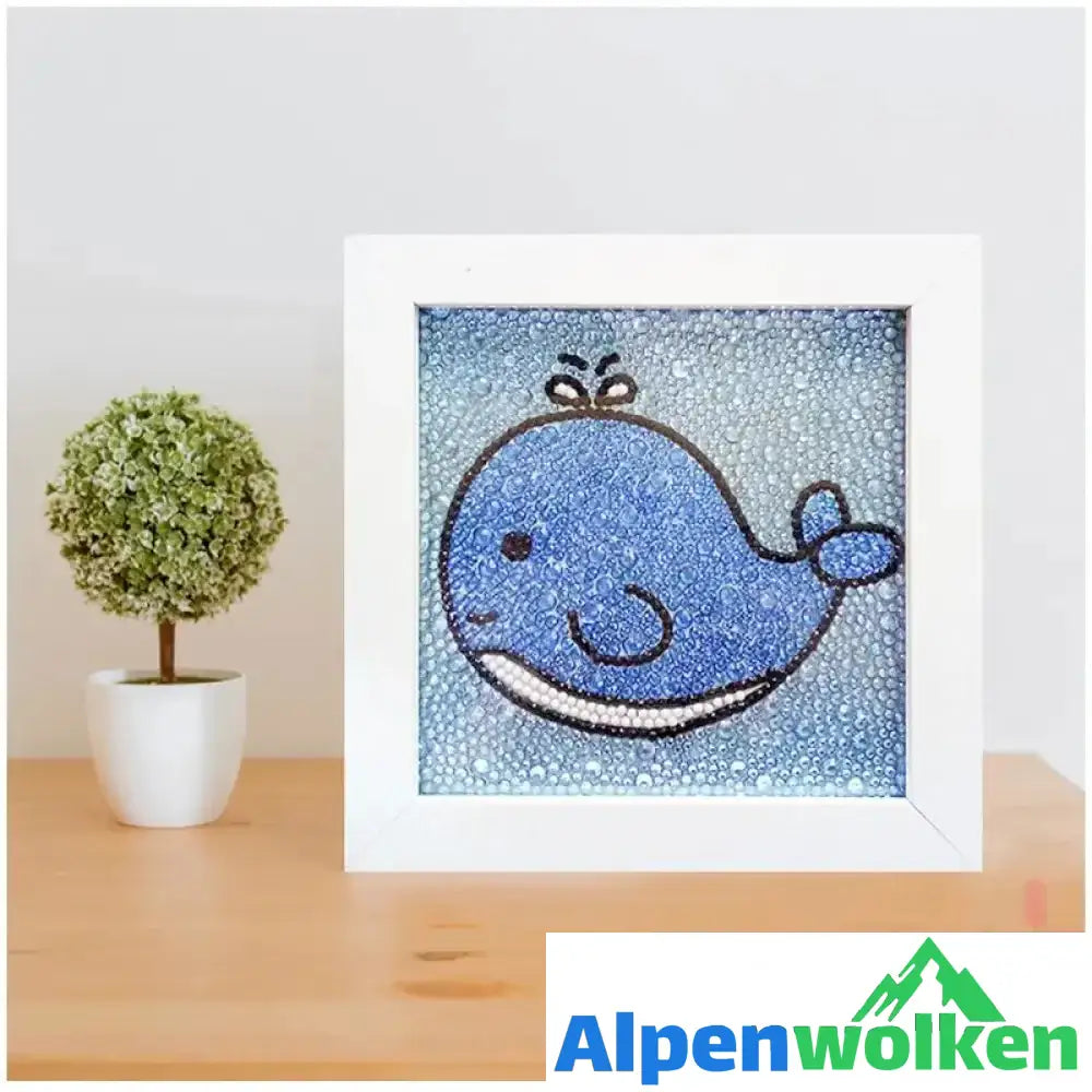 Alpenwolken - Kinder Diamantmalerei | abschiedsgeschenk Kindertagesstätte