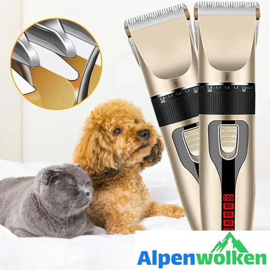 Alpenwolken - Kit de tondeuse professionnelle pour animaux de compagnie