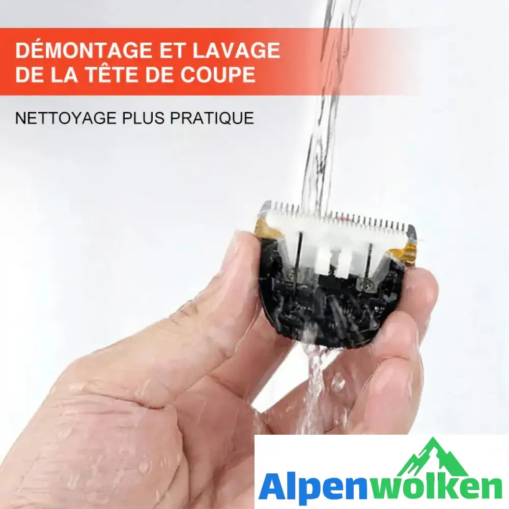 Alpenwolken - Kit de tondeuse professionnelle pour animaux de compagnie