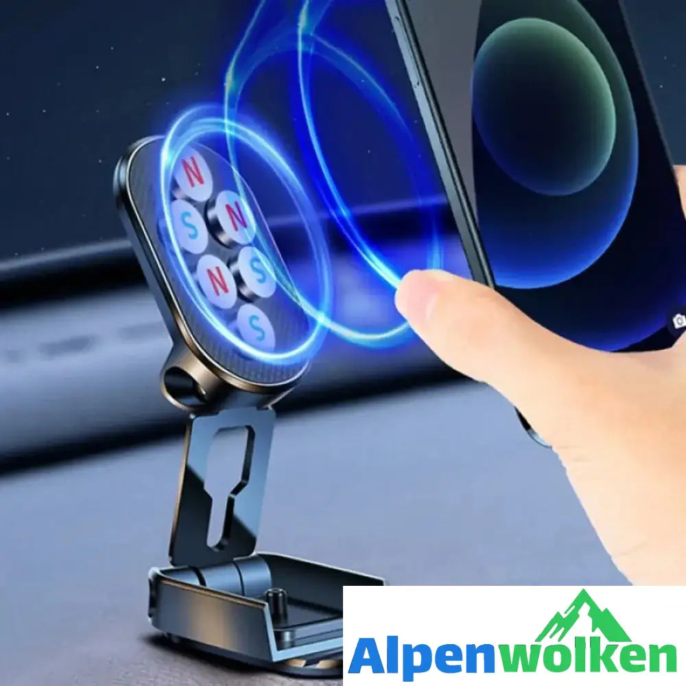 Alpenwolken - Klappbarer Autotelefonhalter aus Metall