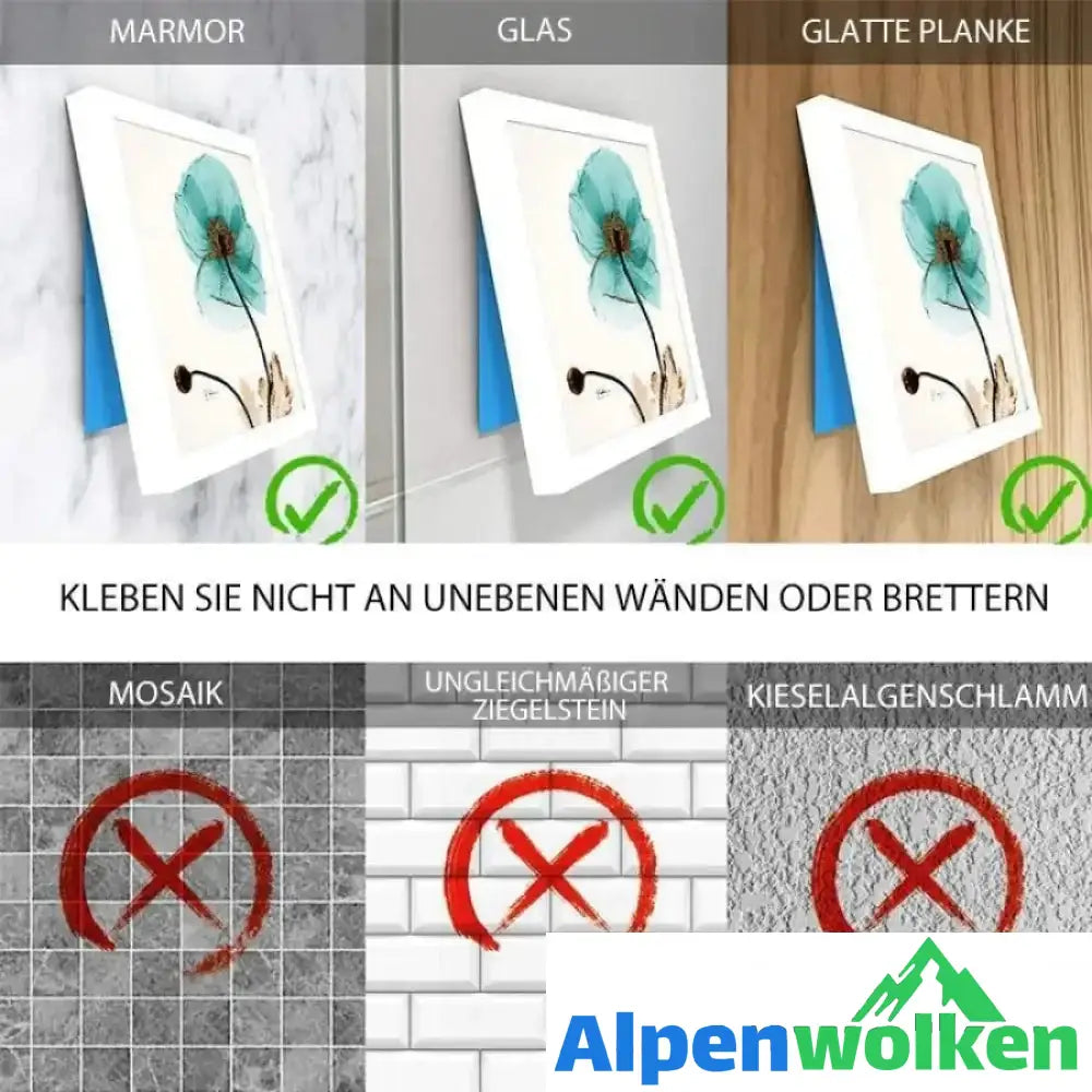 Alpenwolken - Klappbarer Badezimmerschrank