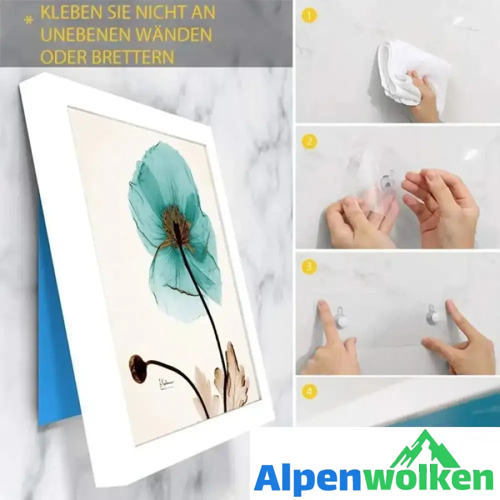 Alpenwolken - Klappbarer Badezimmerschrank