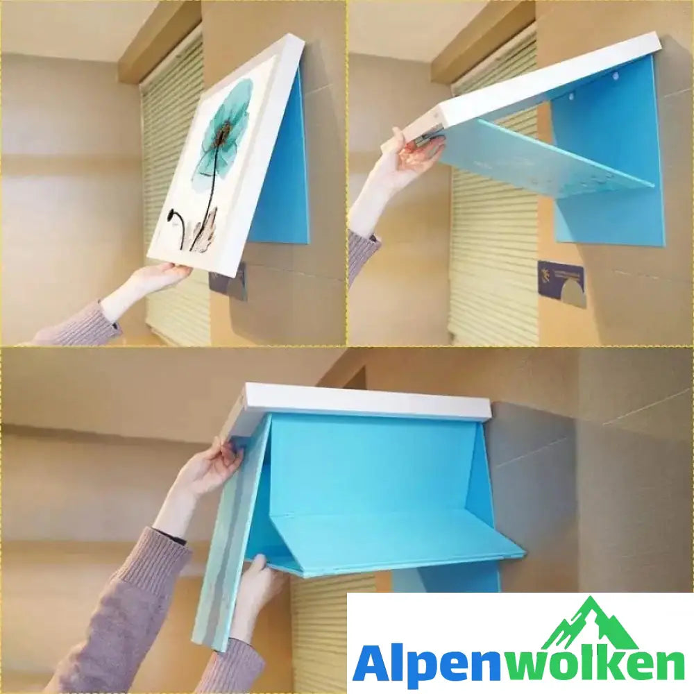 Alpenwolken - Klappbarer Badezimmerschrank