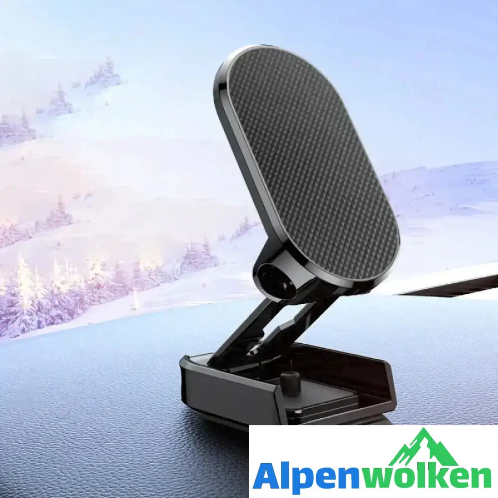 Alpenwolken - Klappbarer Magnetischer Autotelefonhalter Schwarz