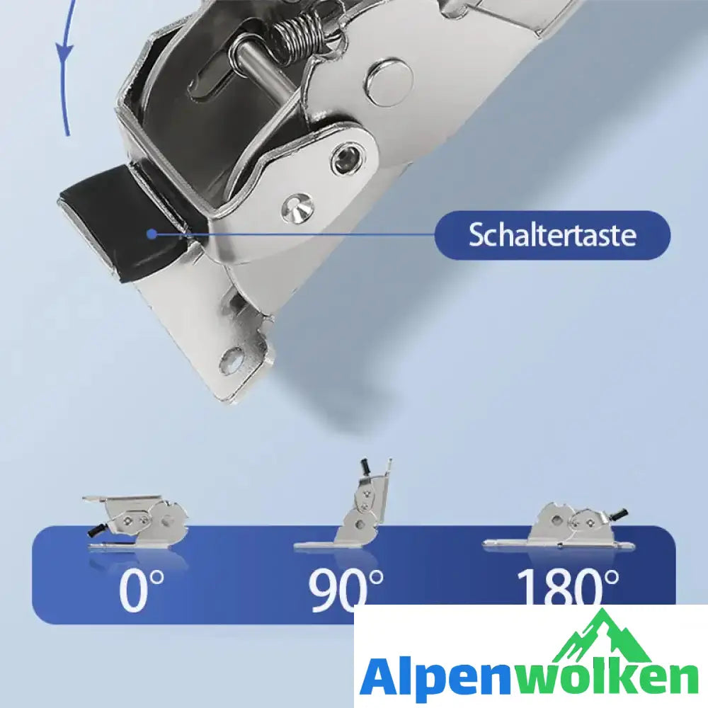 Alpenwolken - Klappbares Tischbeinscharnier