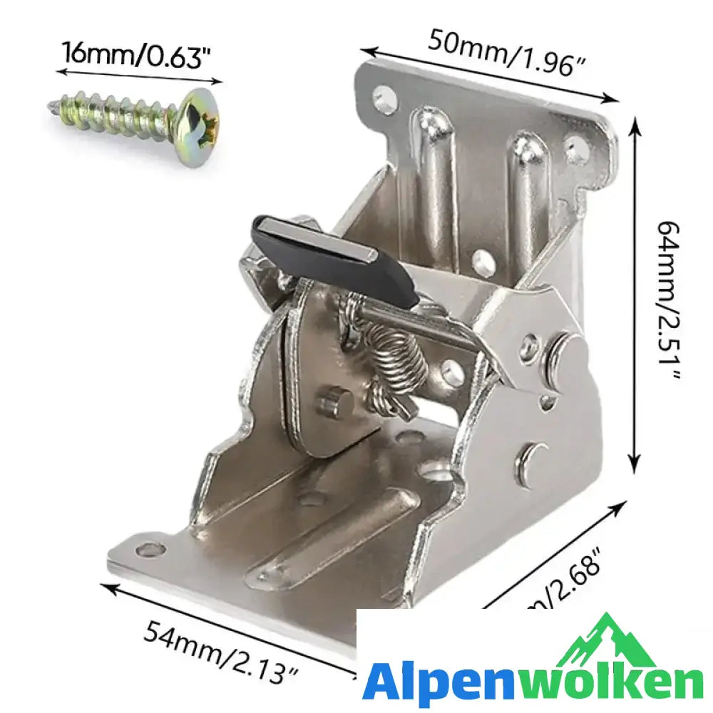 Alpenwolken - Klappbares Tischbeinscharnier