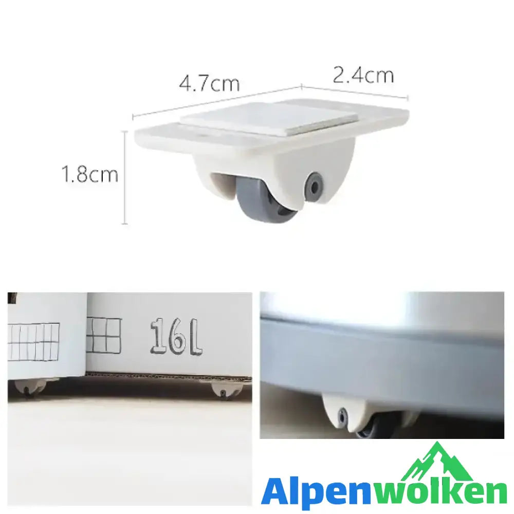 Alpenwolken - Klebende kleine Rollen, 4PCs