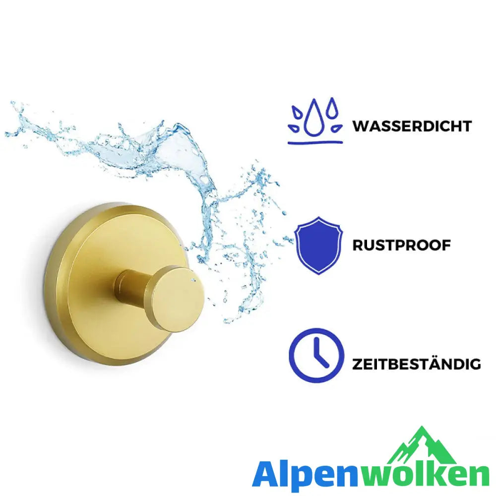 Alpenwolken - Kleiderhaken aus rostfreiem Stahl