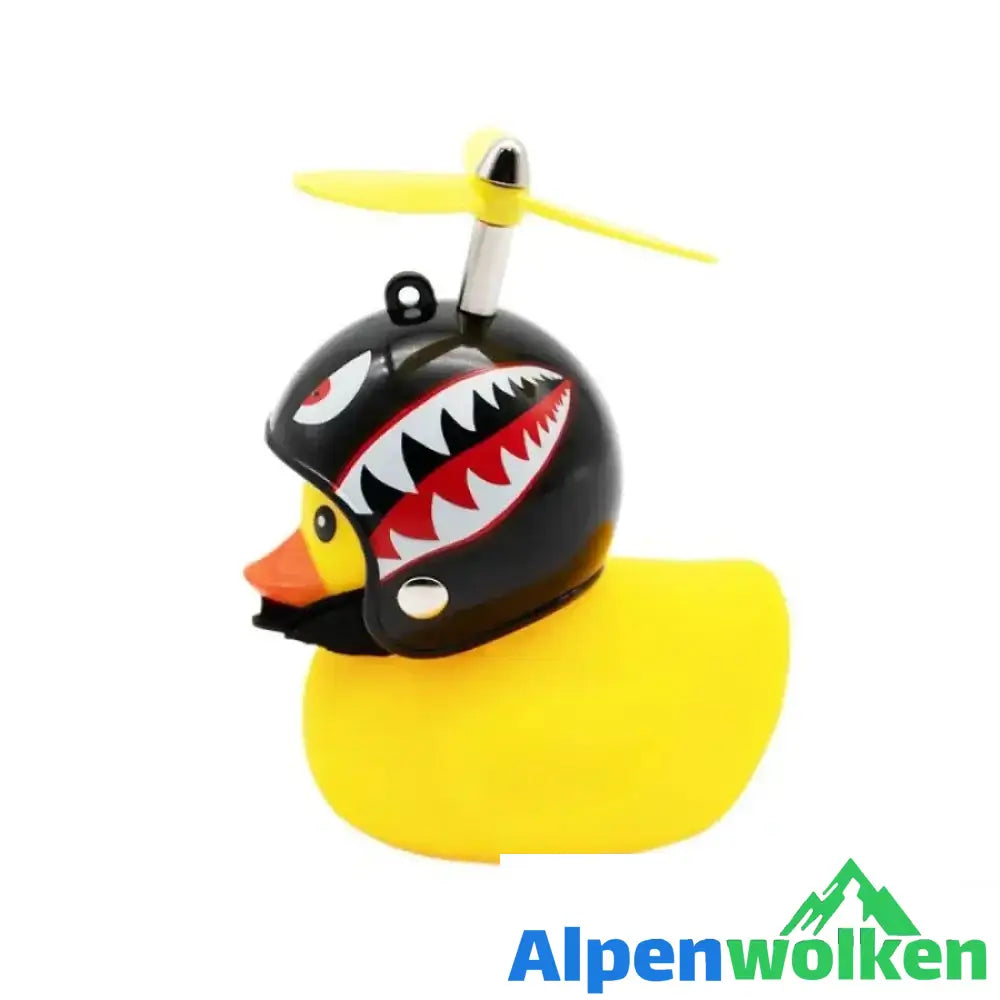 Alpenwolken - Kleine gelbe Enten Fahrradglocke Gelbe Libelle+Hai