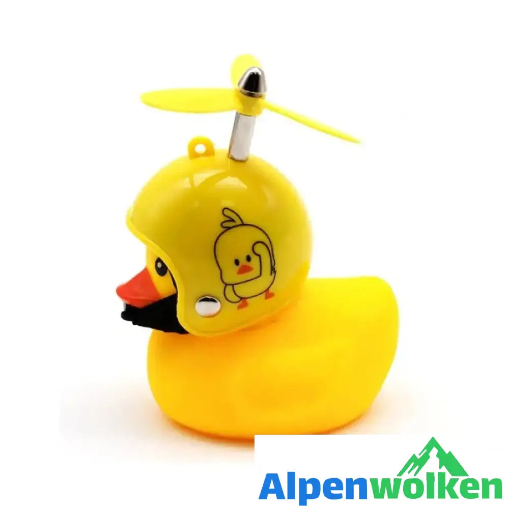 Alpenwolken - Kleine gelbe Enten Fahrradglocke Gelbe Libelle+Küken