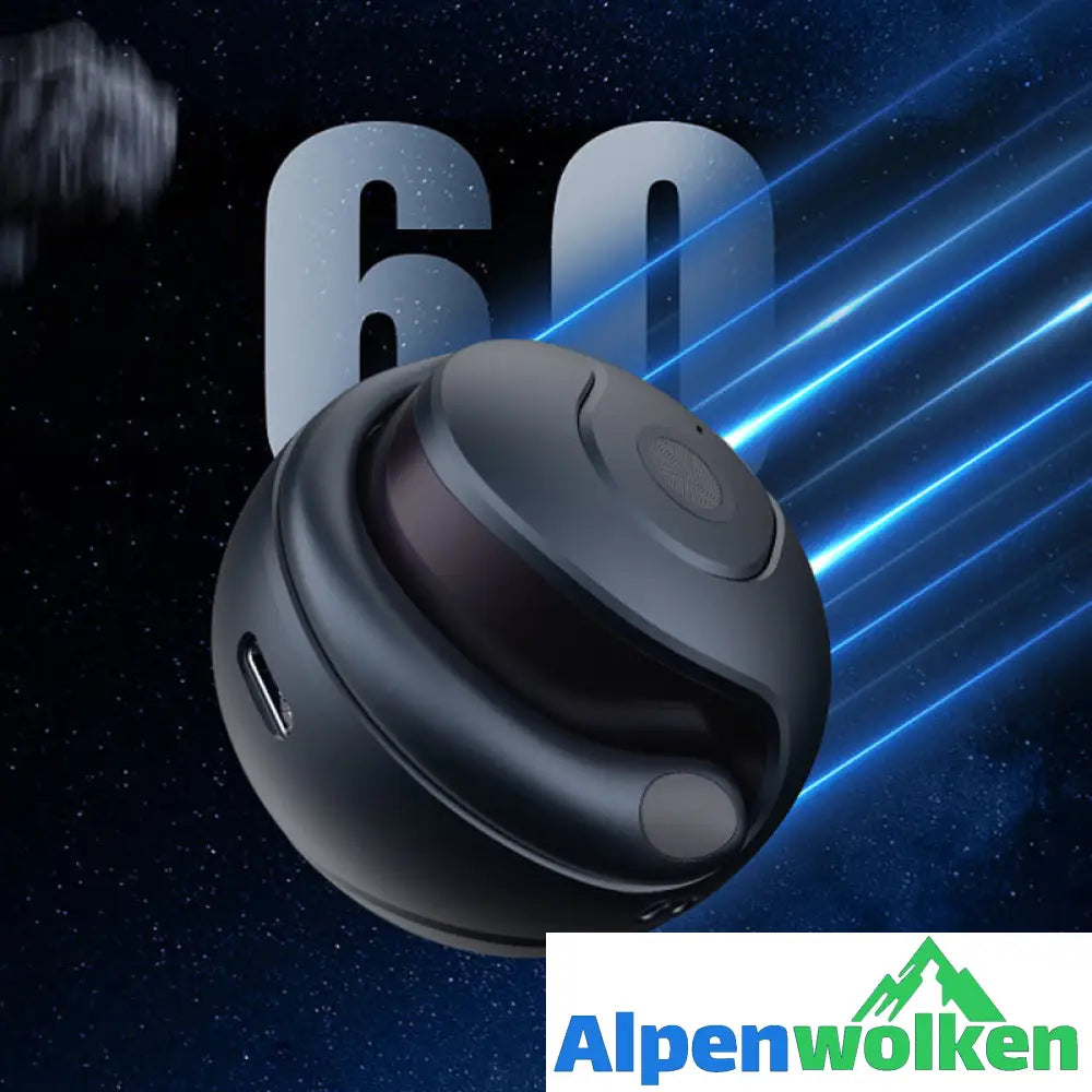 Alpenwolken - Kleine kokosnusskugelförmige Bluetooth-Kopfhörer