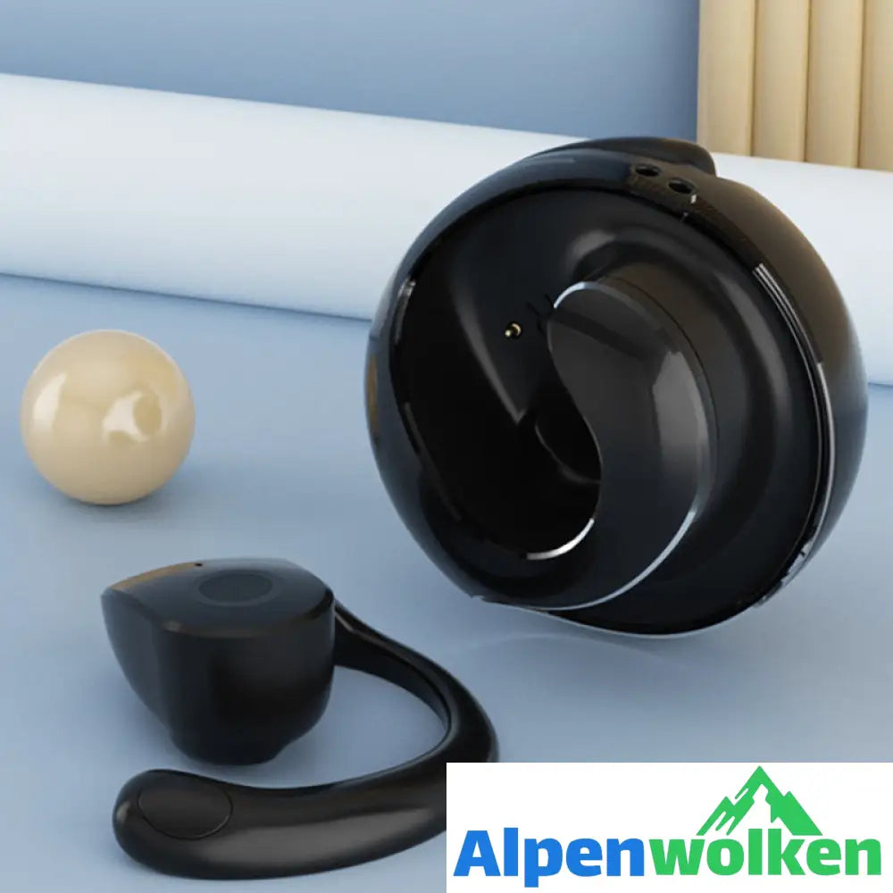 Alpenwolken - Kleine kokosnusskugelförmige Bluetooth-Kopfhörer