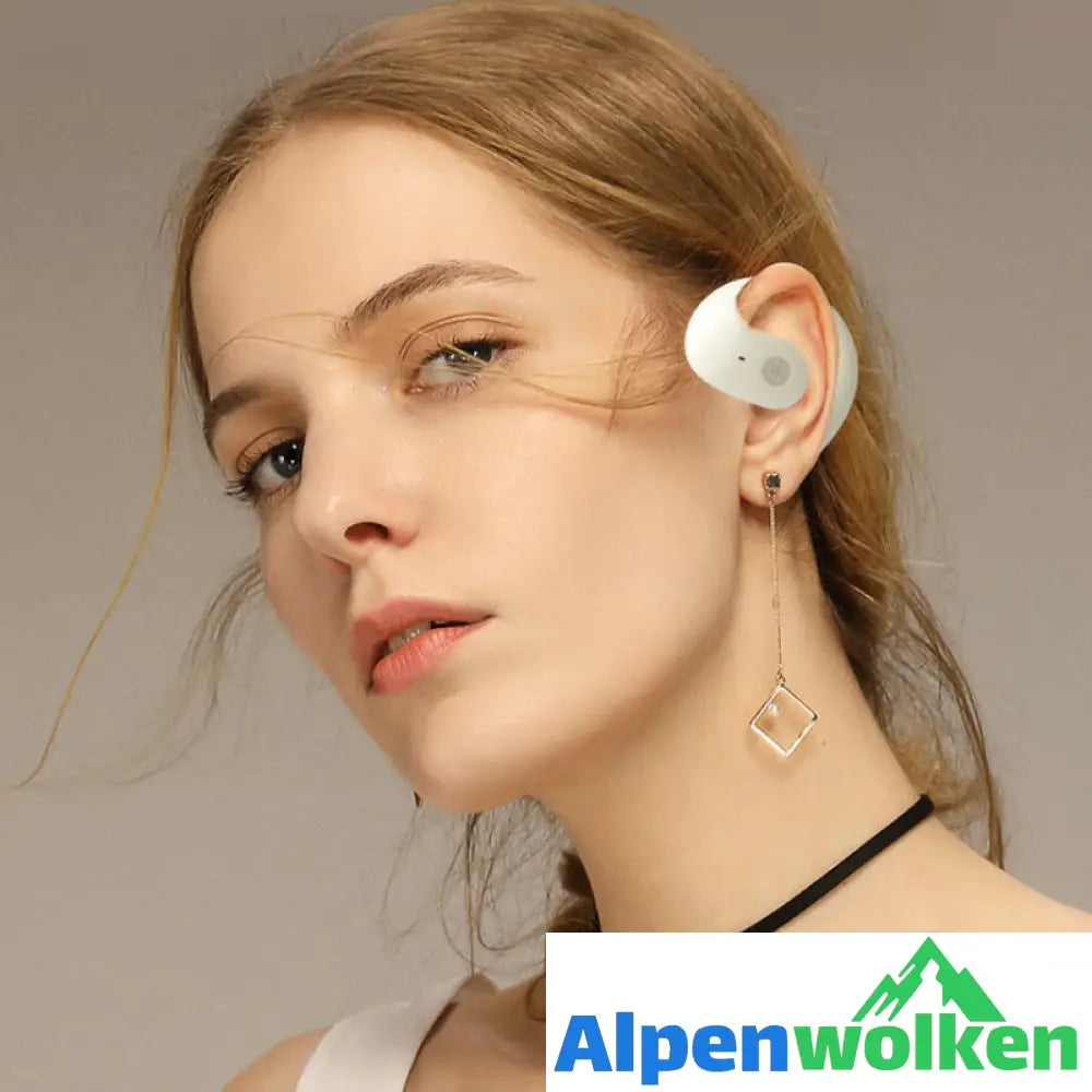 Alpenwolken - Kleine kokosnusskugelförmige Bluetooth-Kopfhörer