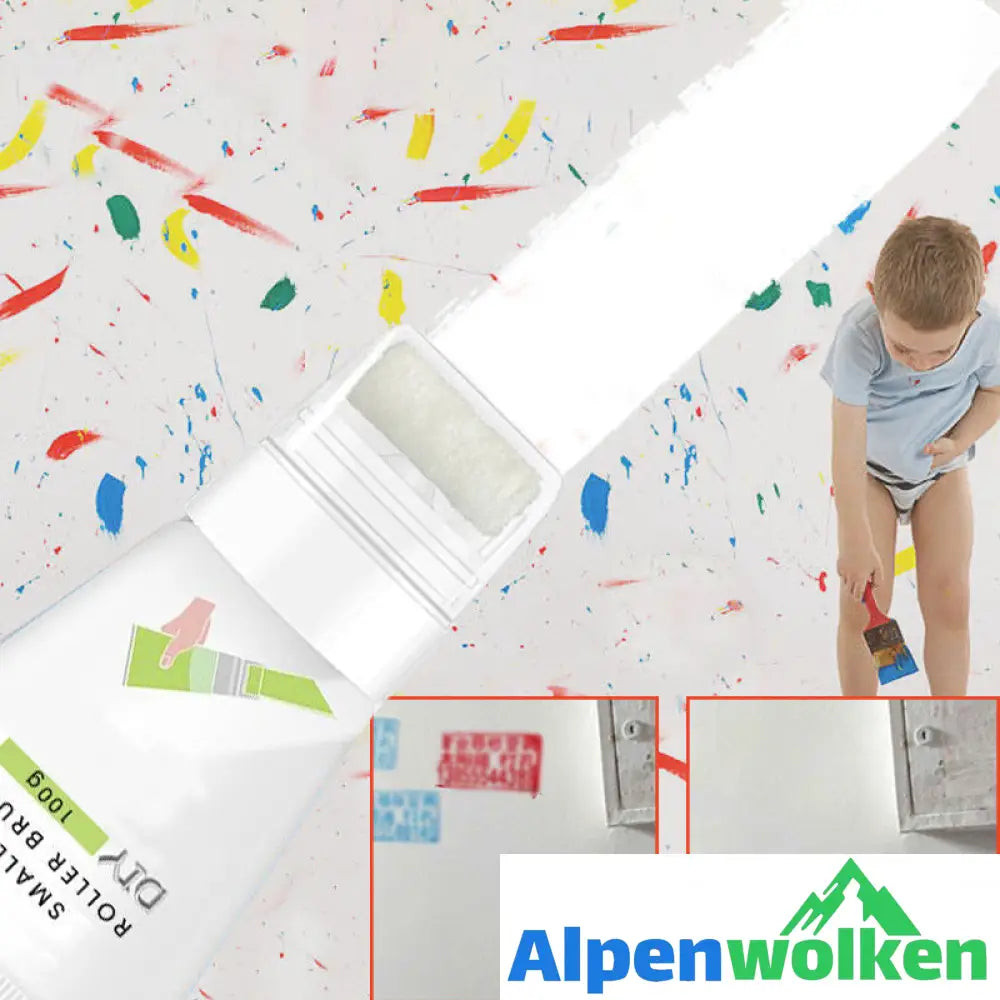 Alpenwolken - Kleine rollende Latexfarbe für die Wand