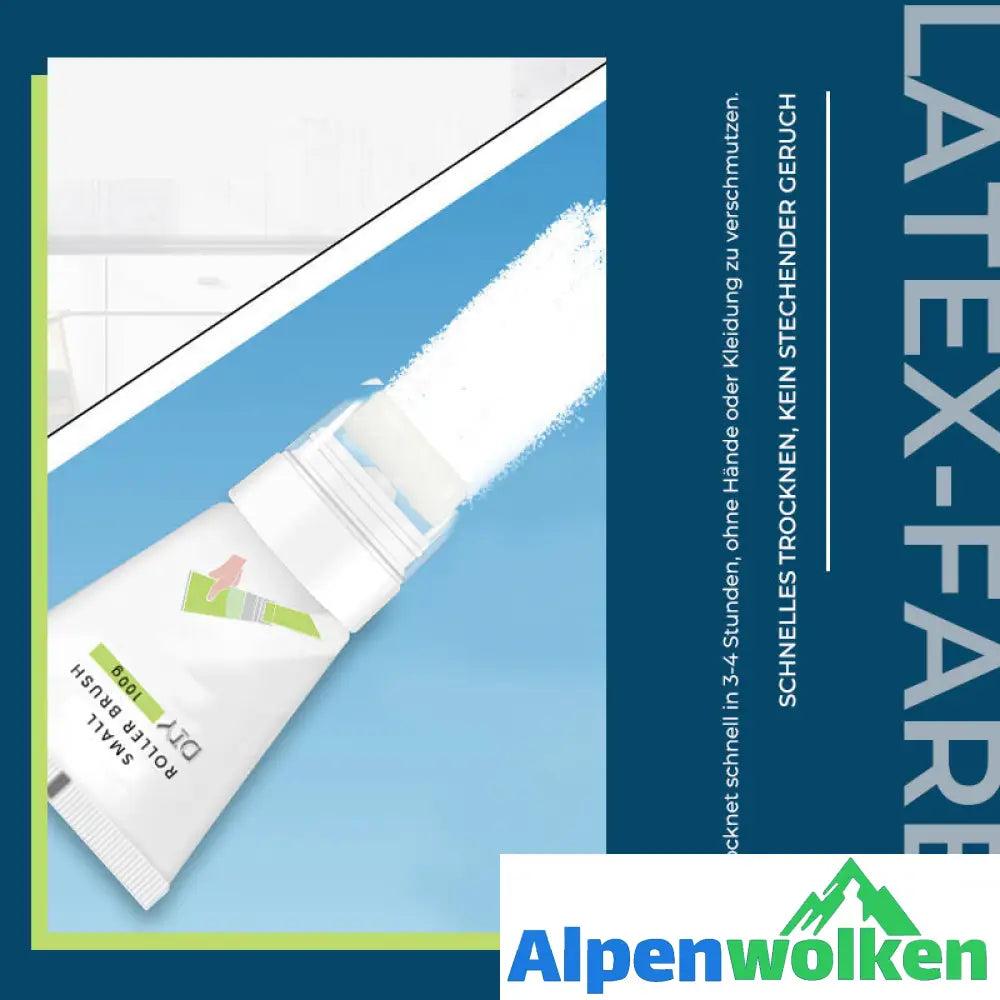 Alpenwolken - Kleine rollende Latexfarbe für die Wand