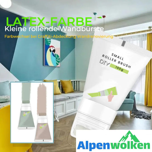 Alpenwolken - Kleine rollende Latexfarbe für die Wand