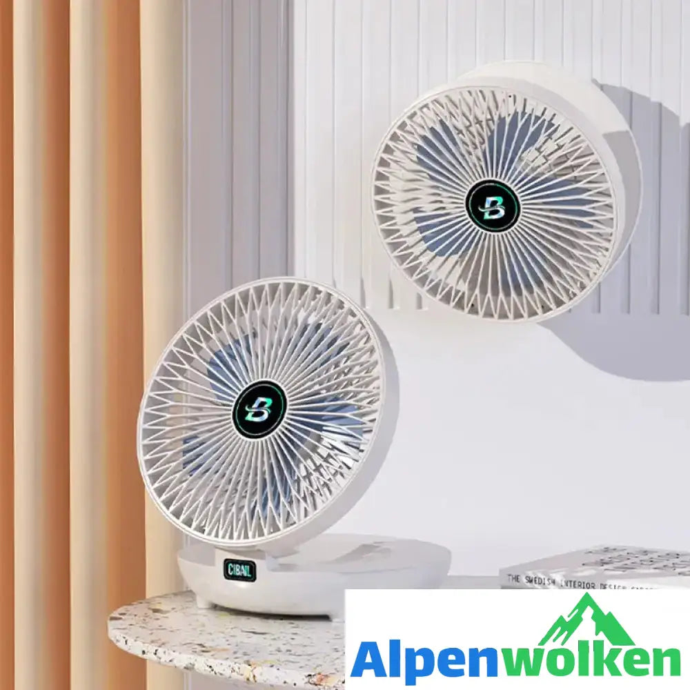 Alpenwolken - Kleiner wandmontierter Ventilator