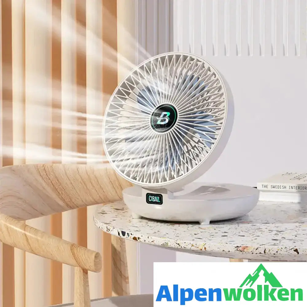 Alpenwolken - Kleiner wandmontierter Ventilator