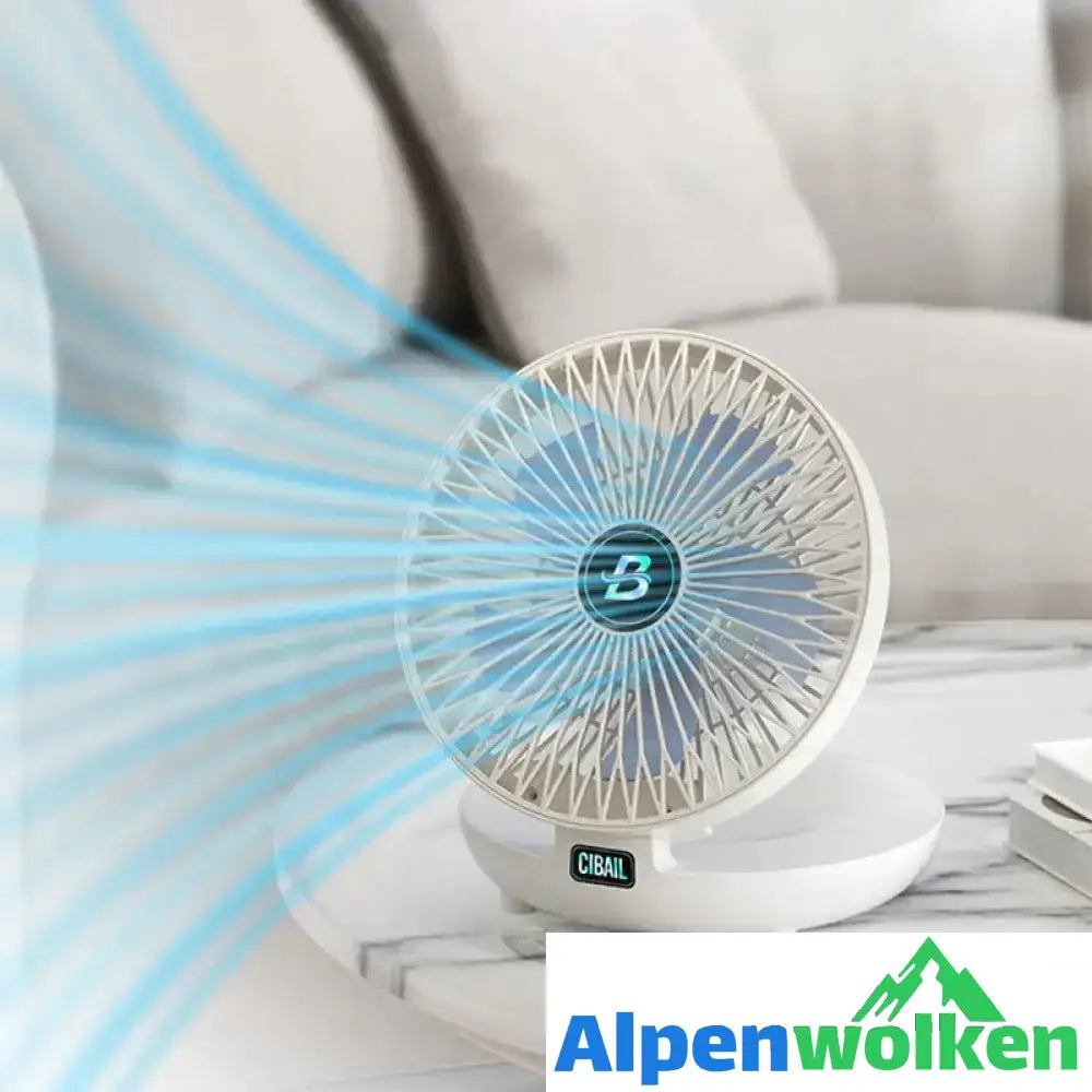 Alpenwolken - Kleiner wandmontierter Ventilator