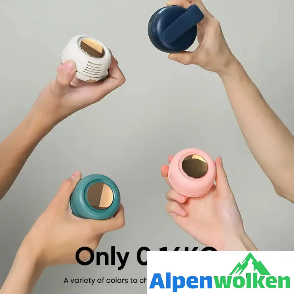 Alpenwolken - Kleiner Wirbelwind-Clip-Taille-Nackenfächer