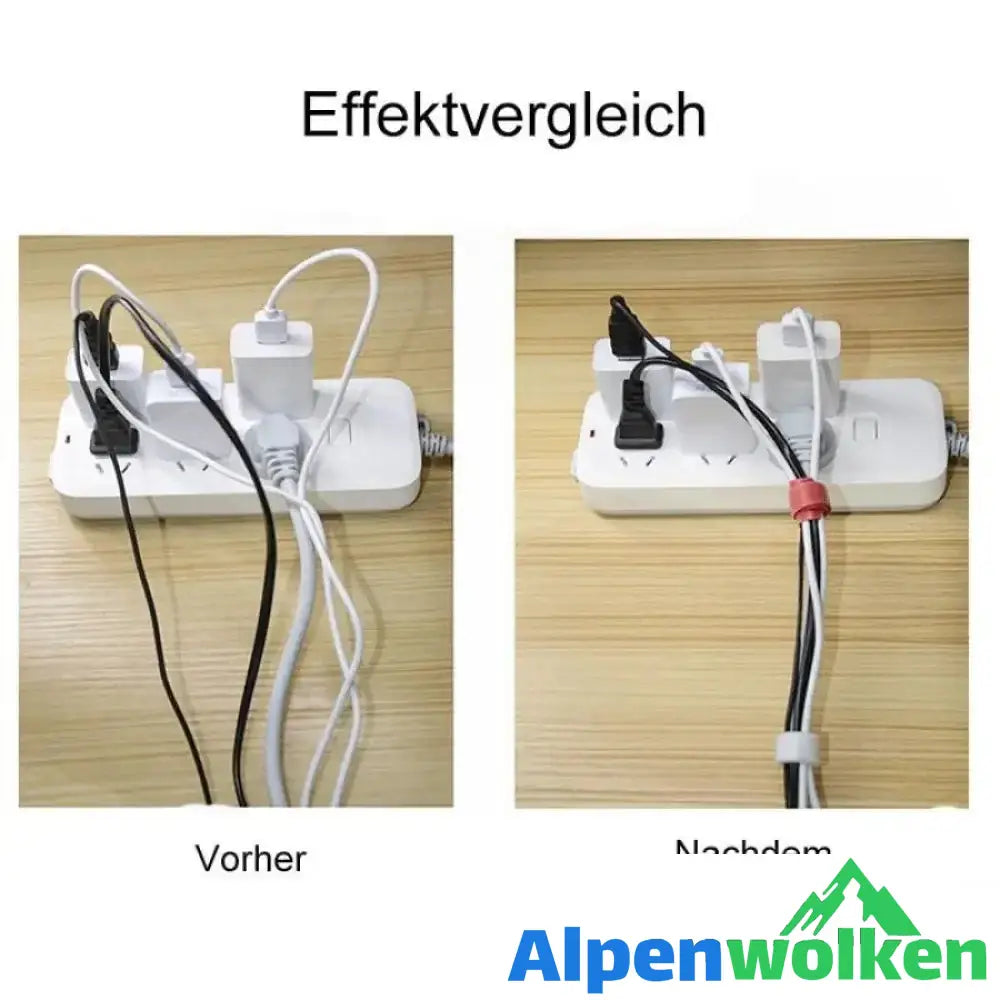 Alpenwolken - Klettverschluss Kabelbinder