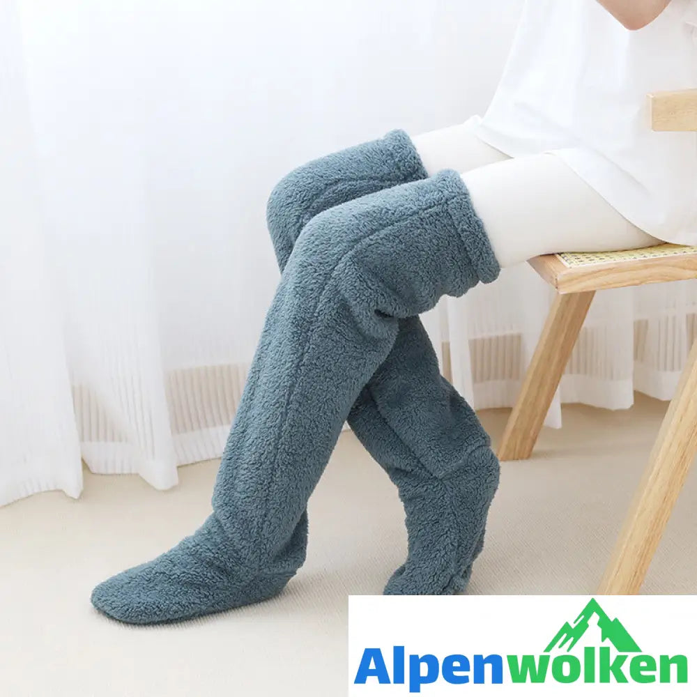 Alpenwolken - 🧦Kniewärmer für ältere Menschen Socken🔥 Blau