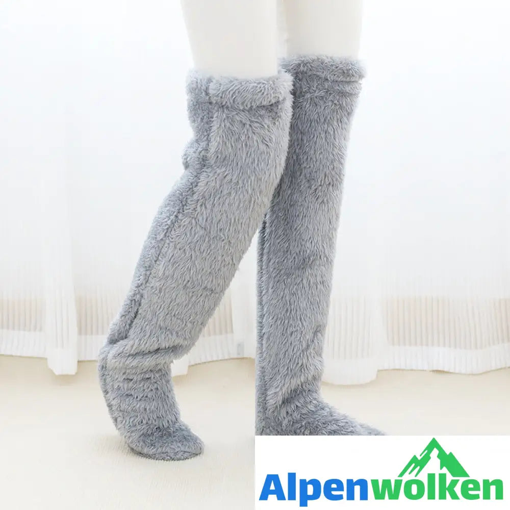 Alpenwolken - 🧦Kniewärmer für ältere Menschen Socken🔥 Grau