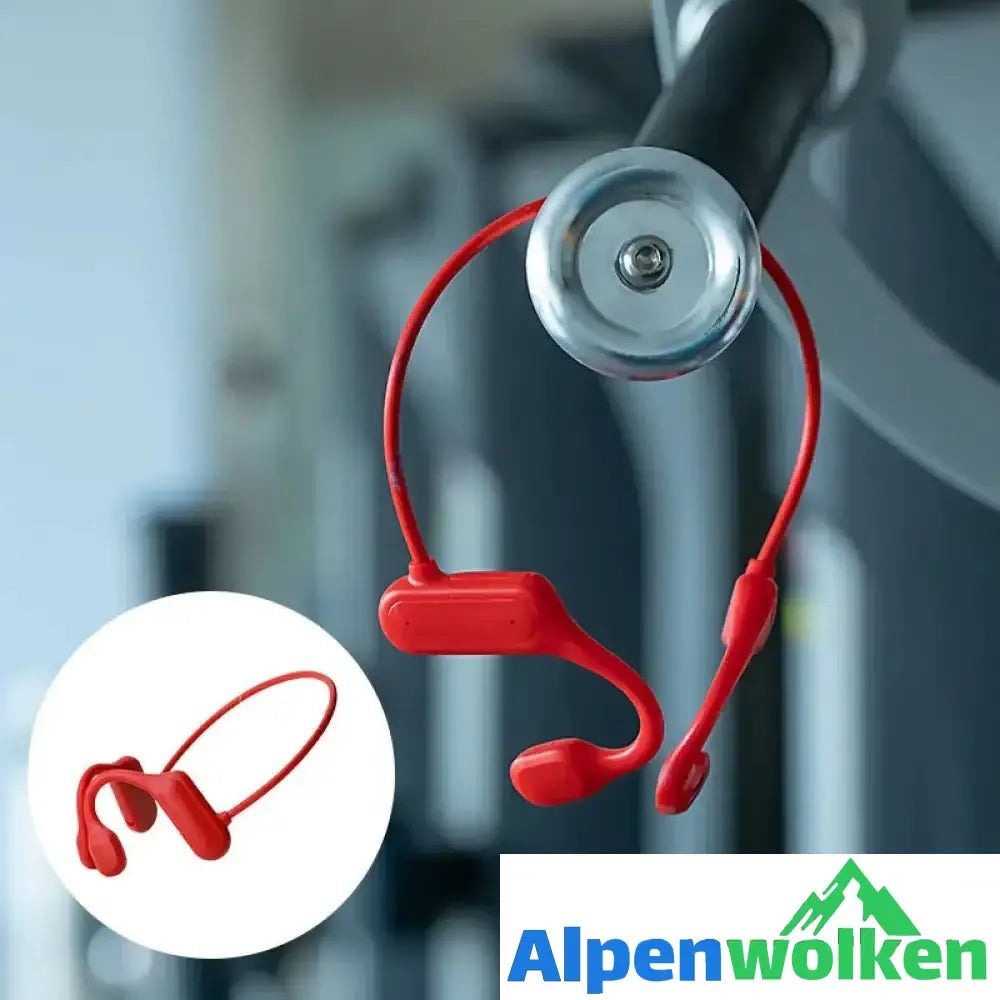 Alpenwolken - Knochenleitungskopfhörer – Wasserdichtes kabelloses Bluetooth-Headset