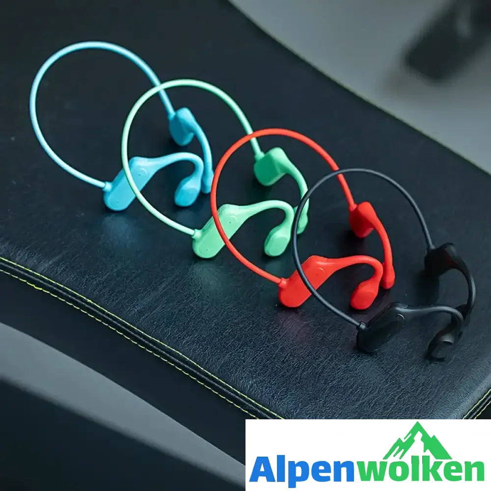 Alpenwolken - Knochenleitungskopfhörer – Wasserdichtes kabelloses Bluetooth-Headset