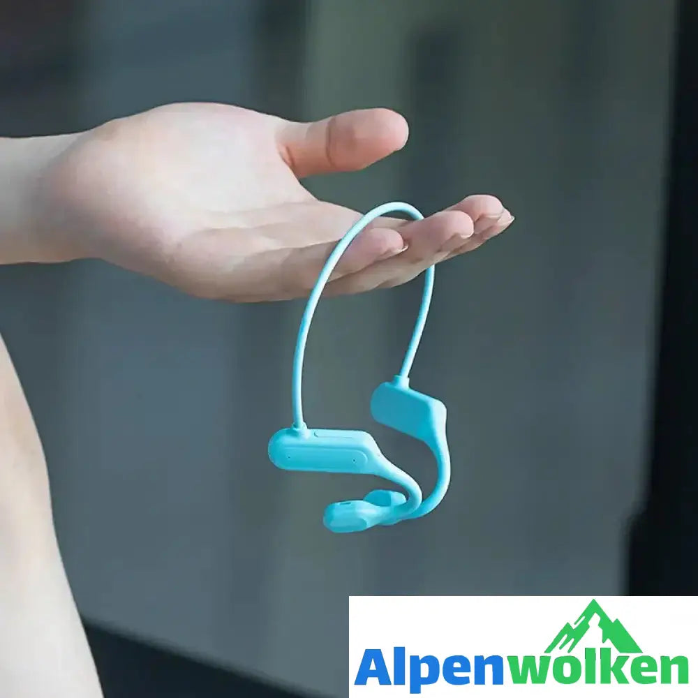 Alpenwolken - Knochenleitungskopfhörer – Wasserdichtes kabelloses Bluetooth-Headset