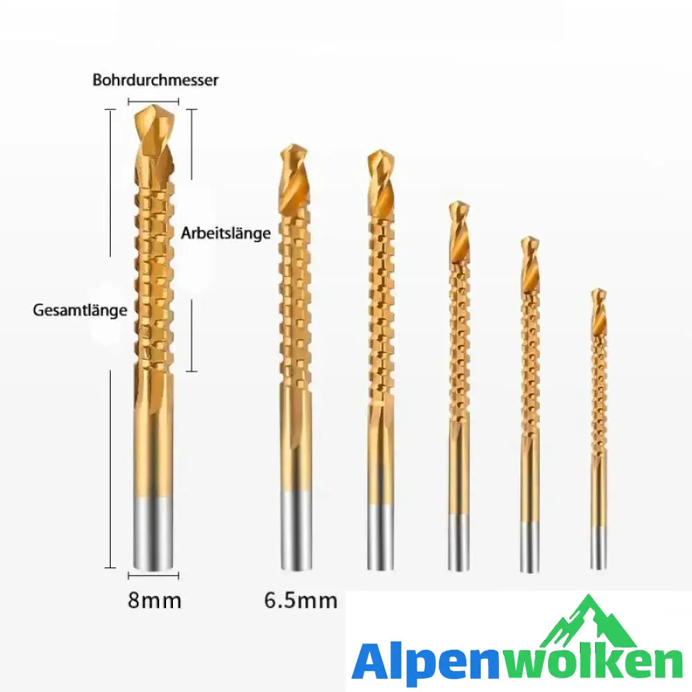 Alpenwolken - Kobaltbohrer-Set