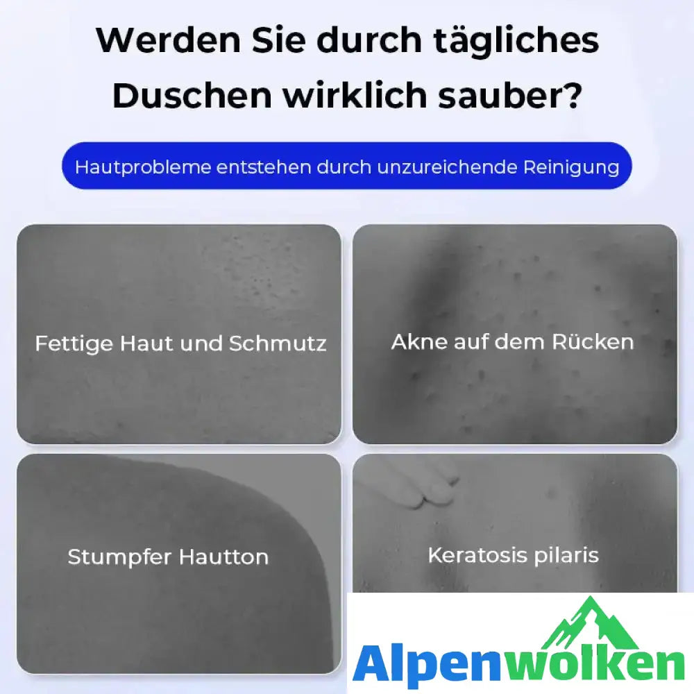 Alpenwolken - Körperpeeling-Nikotinamid-Gel