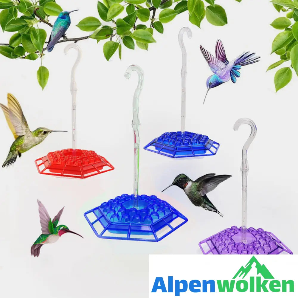 Alpenwolken - Kolibri-Futterspender zum Aufhängen im Freien