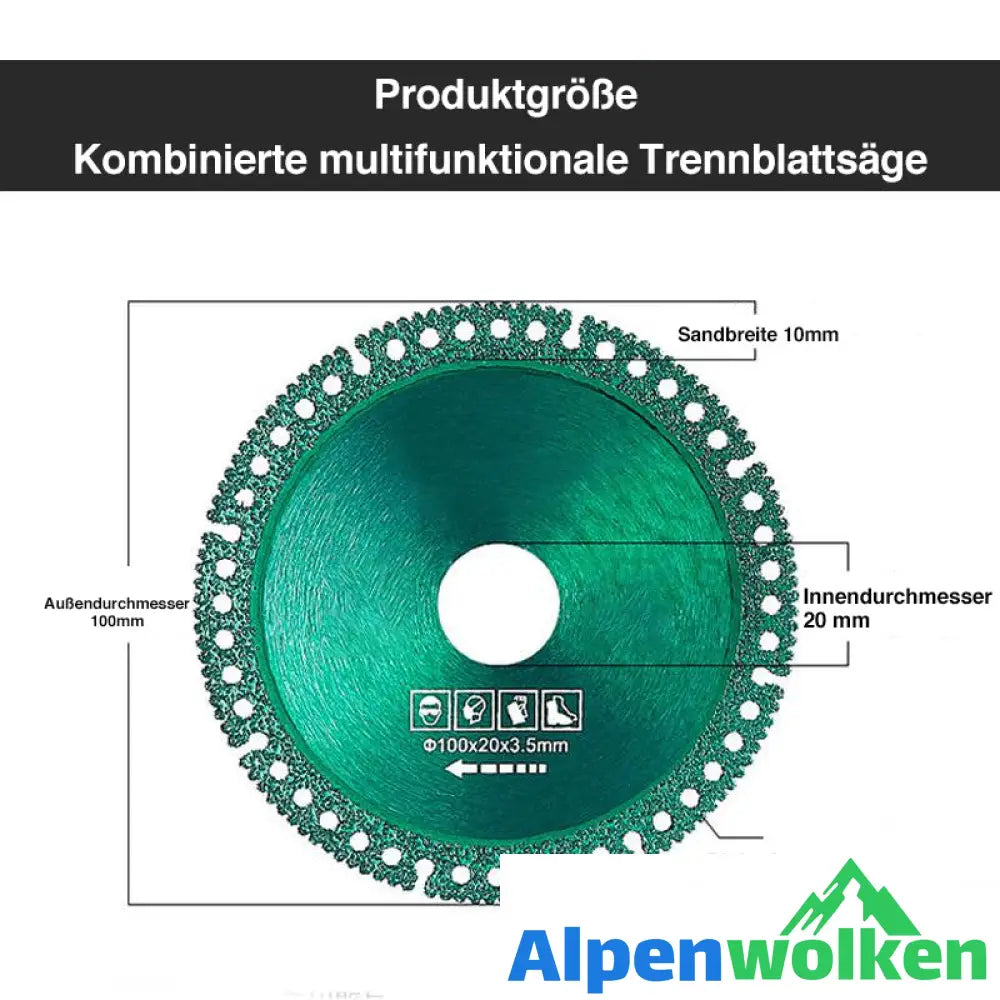 Alpenwolken - Kombinierte multifunktionale Trennblattsäge