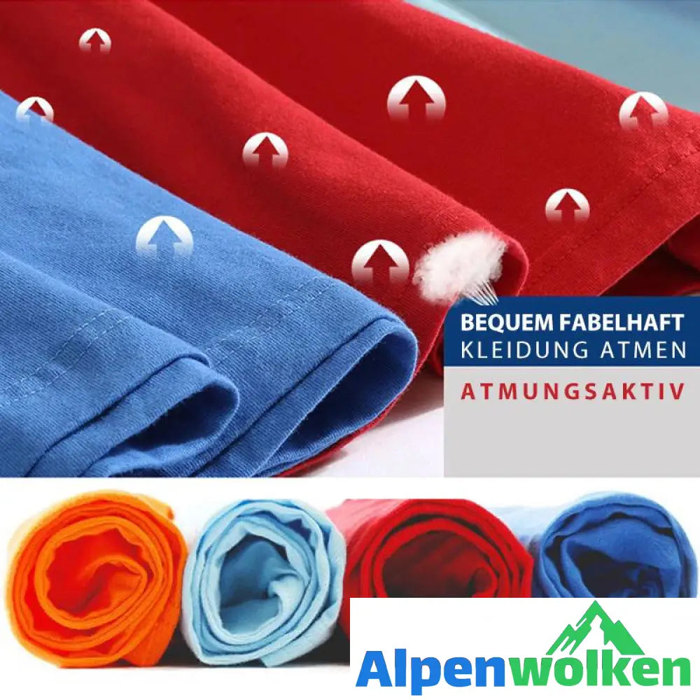 Alpenwolken - "Komm mit mir" Lässiges modisches Fitness-T-Shirt