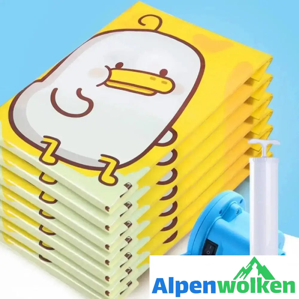 Alpenwolken - Kompressibler Vakuum Aufbewahrungsbeutel