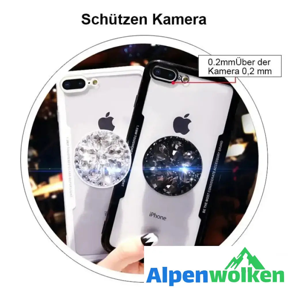 Alpenwolken - Komprimierbarer Diamant-Airbag-Handyhalter