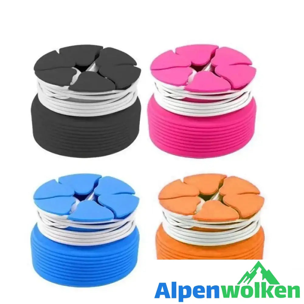 Alpenwolken - Kopfhörer Organizer Kabelhalter Wrap Winder/Kordel Manager/Kabelaufrollbox