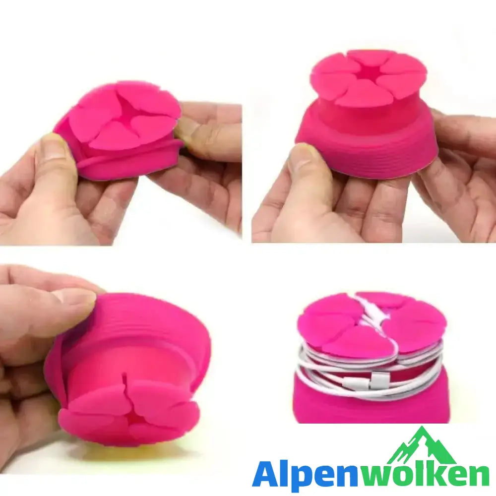 Alpenwolken - Kopfhörer Organizer Kabelhalter Wrap Winder/Kordel Manager/Kabelaufrollbox