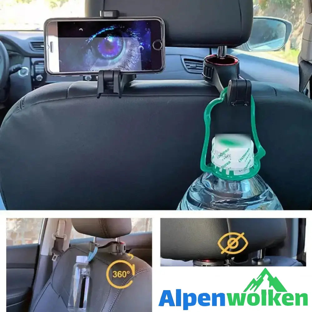 Alpenwolken - Kopfstützenhalterung Auto Haken