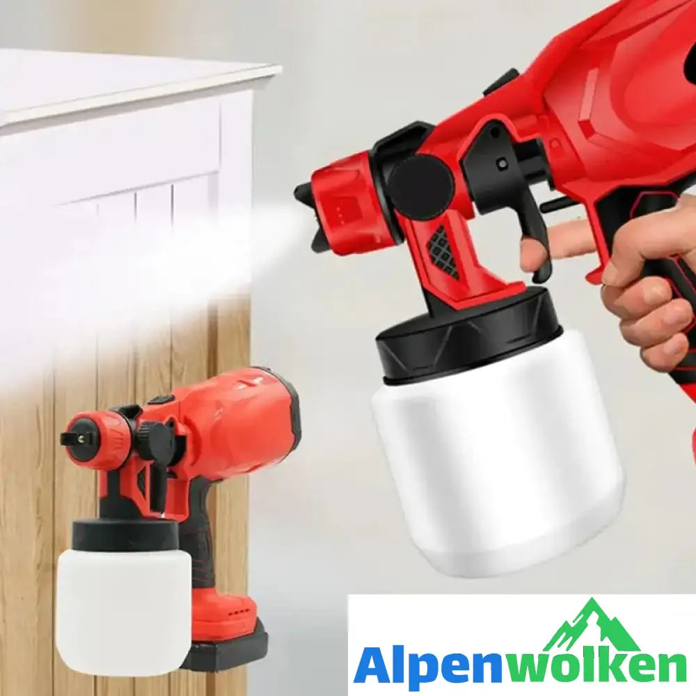 Alpenwolken - (🔥Kostenloser Versand🔥)Tragbare automatische Hochdruck-Farbspritzpistole