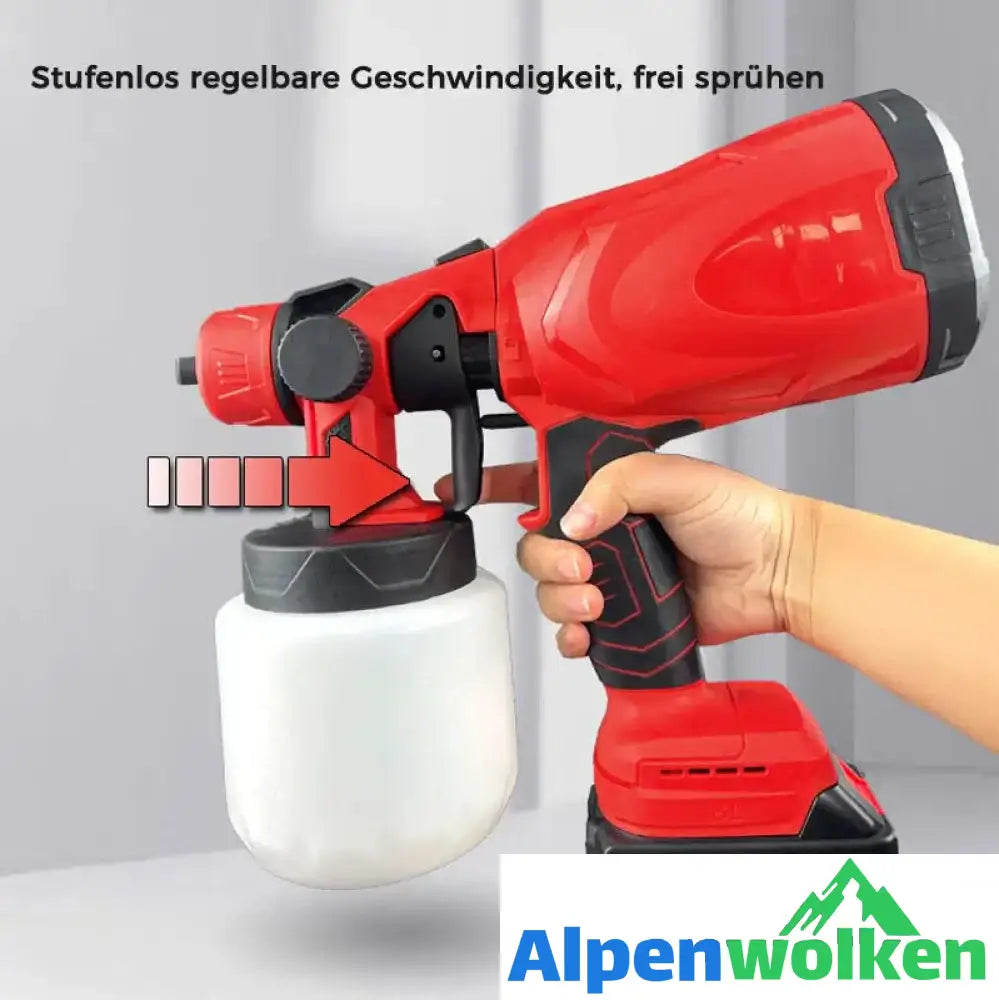 Alpenwolken - (🔥Kostenloser Versand🔥)Tragbare automatische Hochdruck-Farbspritzpistole