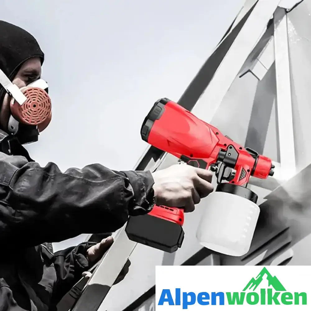 Alpenwolken - (🔥Kostenloser Versand🔥)Tragbare automatische Hochdruck-Farbspritzpistole