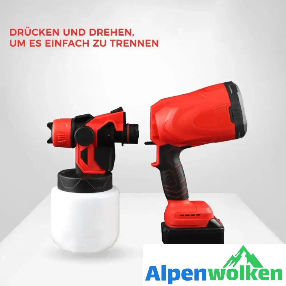 Alpenwolken - (🔥Kostenloser Versand🔥)Tragbare automatische Hochdruck-Farbspritzpistole