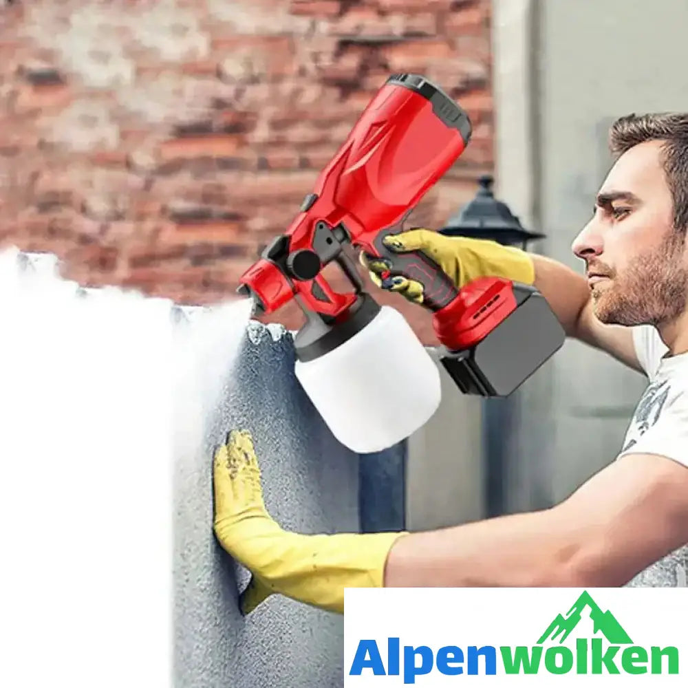 Alpenwolken - (🔥Kostenloser Versand🔥)Tragbare automatische Hochdruck-Farbspritzpistole