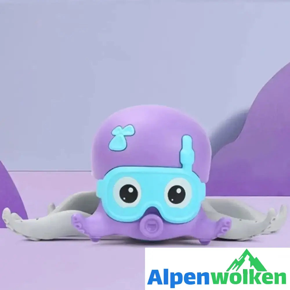 Alpenwolken - 🐙Krake Badespielzeug🐙 | abschiedsgeschenk Kindertagesstätte lila